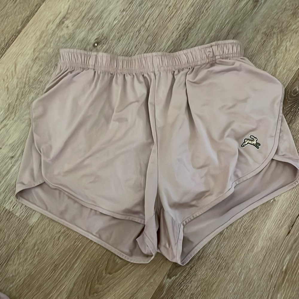 Women’s TRACKSMITH Twilight Split Short running shorts light pink size M